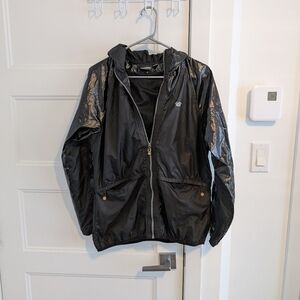 New Balance/ Black Windbreaker Jacket Sz L
